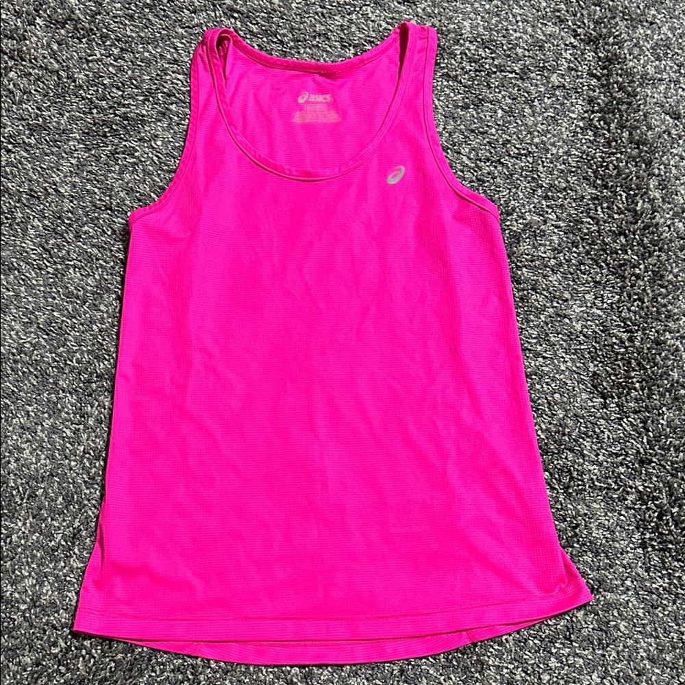 ASICS Women's Vibrant Pink Tank Top